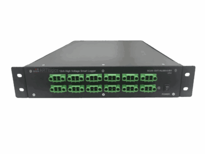 12CH High voltage smart logger 正面