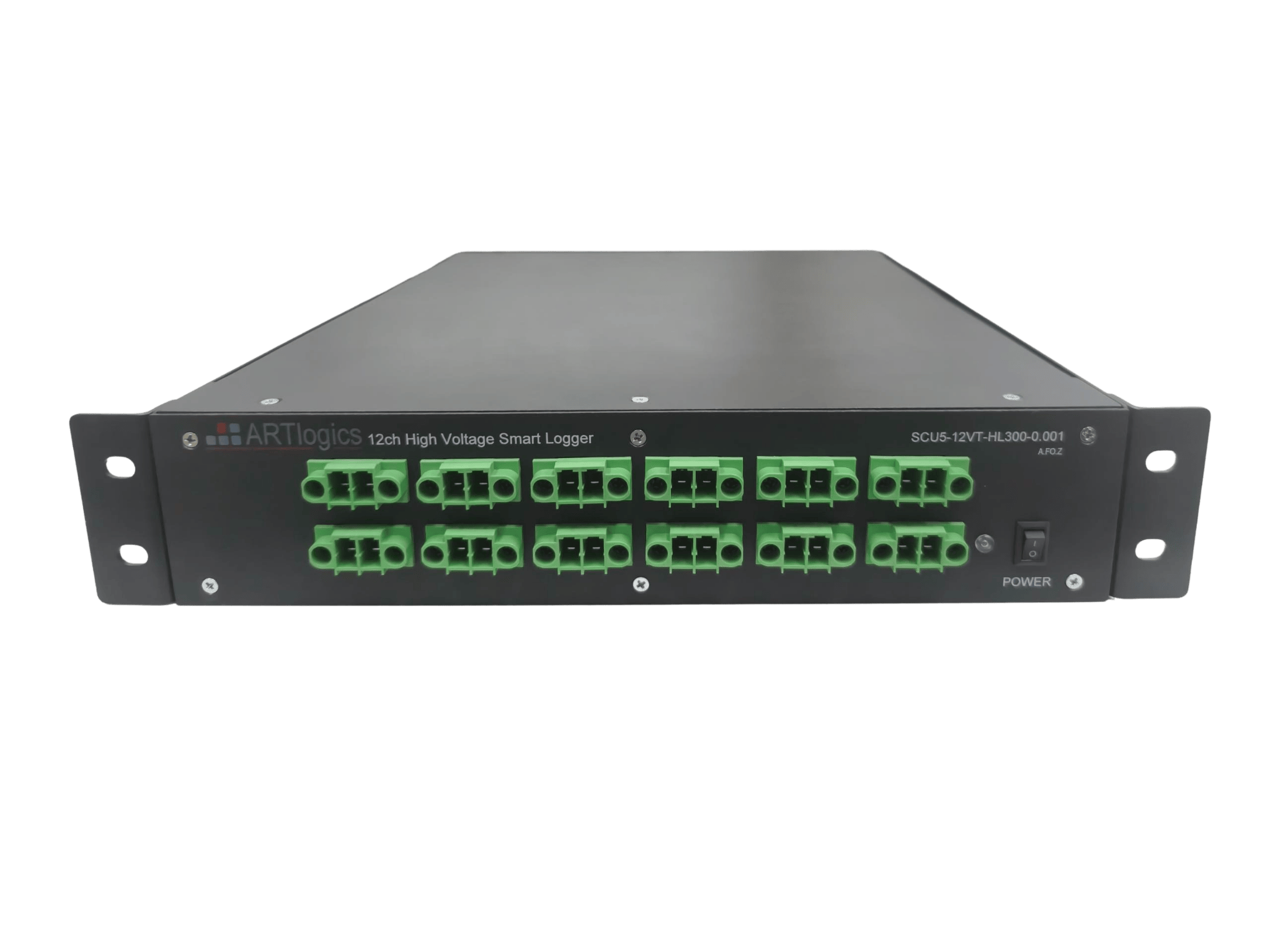 12CH High voltage smart logger 正面