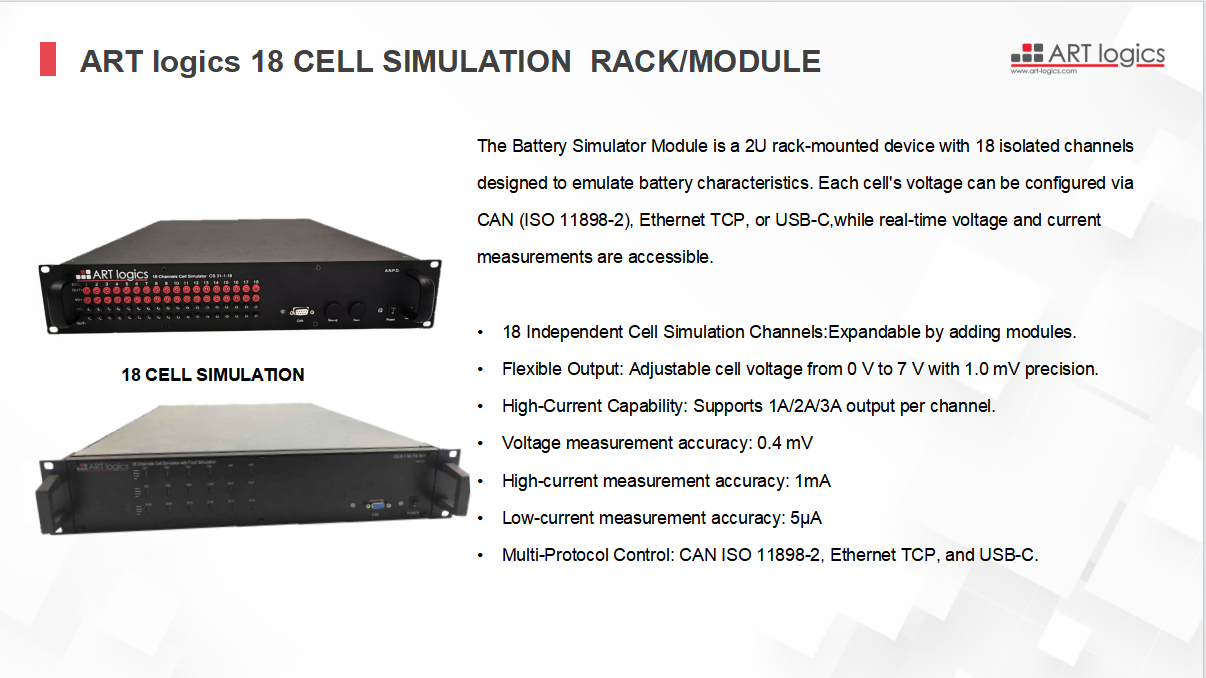 Article:Energy Storage BMS HIL Test System - Art-Logics